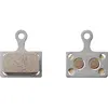 Plaquettes de frein vélo Shimano K04Ti-MX en métal et ressort - argenté