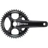 Pédalier mono Shimano GRX FC-RX810 11V - aluminium - Noir - 175 mm