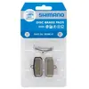 Shimano D03Spatins de frein à disque Résine gris 2 pièces