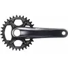 SHIMANO Deore XT F-cm8120-1 Pédalier Adulte Unisexe, Noir, 55 mm