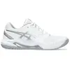 ASICS Dedicate 8 Femme Blanc Argent, White Pure Silver, 42 EU