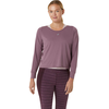 Asics Nagino Run Long Sleeve Top Femme Mauve