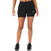 Asics Road 2in1 3.5In Short Femme Noir