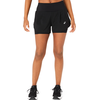 Asics Road 2in1 3.5In Short Femme Noir