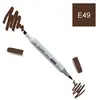 COPIC Ciao E49, Dark Bark, Twin Marker avec une pointe de largeur moyenne et une pointe « brush ».