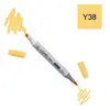 Copic Ciao Marqueur de couleur   (Y-38) Miel, pour art et artisanat, coloriage, graphisme, surligneur, design, anime, professionnels et débutants, fournitures d'art et livres de coloriage
