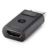 Hewlett Packard HP F3W43AA - DisplayPort - Adapter - Zwart