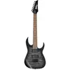 Elektrische gitaar Ibanez GRG7221QA-TKS Transparant Black Sunburst 7-s...