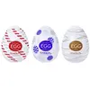 Tenga Variety Pack No. 2 - 3 Egg Masturbators - 3 Structuren - 3 Sensa...