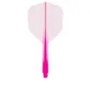 Condor Zero Stress Flight System - Small Clear Pink - Dart Flights