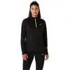 ASICS Haut Zippé Icon - Black, Black XS