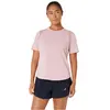 T-shirt Asics Road manches courtes rose femme, Taille S