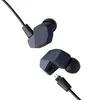 Final Draft A4000 Hoofdtelefoons Bedraad In-ear Muziek Blauw