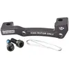 SHIMANO ISMMAF203SPA Supports de frein et adaptateur Noir 203 mm