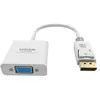 Vision TC-DPVGA DisplayPort VGA Wit kabeladapter/verloopstukje