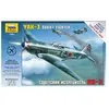 1:72 Zvezda 7301 Yak-3 Plane Soviet fighter Plastic Modelbouwpakket