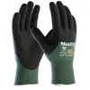 ATG Gant de protection contre les coupures MaxiCut®Oil  44-305 taille 10 vert/noir en 388 catégorie epi ii UHMWPE/fibre verre/nylon/Polyes./Spandex