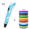 YOKULI Stylo De Dessin 3D Bleu  Impression Avec Câble USB Filament ABS...