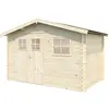 Abri de jardin Seville en bois - Ep.19 mm - 77 m² - White Wood