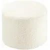 Wigiwama Pouf Cream White molletonné