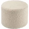 Wigiwama Pouf Biscuit molletonné