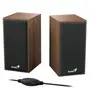 Genius SP-HF180 - Haut-parleurs - pour PC - 6 Watt (Totale) - bois