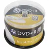 HP DVD+R 4.7Go 16x, 50 pièces en cake box