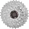 Cassette 9v. sunrace chrome - 11-32dts (compatible shimano)