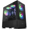 Mars Gaming MCZ Noir - Boîtier PC MicroATX - Panneau + Frontale Mesh