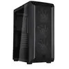 SILVERSTONE SST-FA511Z-BG - FARA CHÂSSIS DE JEU ATX À FLUX D'AIR ÉLEVÉ