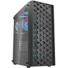 darkFlash DK351 Computer Case + 4 Fans (Black)