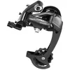 microSHIFT Dérailleur arrière Mezzo M36 - 8 et 9 vitesses - Cage longue - Noir