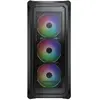 Cougar Archon 2 RGB Midi Tower met ARGB Fans , Gehard Glas side panel - Zwart