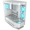 Cougar Boitier PC Moyen Tour E-ATX Cougar FV270 RGB avec panneaux vitrés - Blanc