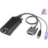 Aten DVI USB KVM DigiProcessor, Commutateur KVM, Noir, Violet, Gris