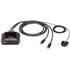 Adap Switch Aten 2P USB-C 4K DP US3312