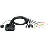 ATEN COMMUTATEUR KVM HYBRIDE DISPLAYPORT 2 PORTS USB-C (CS52DP-AT)