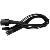 SilverStone PP07 - rallonge de câble d'alimentation - 25 cm