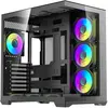 Darkflash Tech DarkFlash C280 computer case (black) + 7 fans, Boîtier ...
