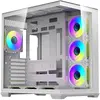 Darkflash Tech DarkFlash C280 computer case (white) + 7 fans, Boîtier ...