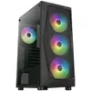 Boîtier PC Moyen Tour ATX avec panneau vitré Aerocool Falcon-A RGB - n...