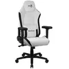 Fauteuil Gamer Aerocool Crown Leatherette (Blanc)