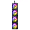 Adata Lüfter XPG HURRICANE MAG 120 (120mm ARGB PWM Fan 4er Pack)BK ret...