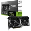 ASUS DUAL-RTX5060-O8G-A (8 Go, GDDR7), Carte graphique, Blanc, Noir