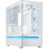 ASUS Prime Ap202 Tg Argb Blanc (Mini-ITX, mATX), Boîtier PC, Blanc