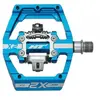 Ht Components Pédales HT X2-SX - Bleu - Homme - 85x94x14 mm - Aluminium extrudé / usiné CNC
