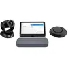 ASUS Google Meet GQE20A - Large Room Kit - kit de vidéo-conférence (caméra PTZ, haut-parleur de téléphone, console d'écran tactile) - gris de fer - avec Meeting Computer System