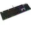 MSI FORGE GK320 RED FR (FR, Filaire), Clavier, Noir