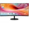MSI PRO MP341CQ E12 (3440 x 1440 pixels, 34"), Moniteur, Noir