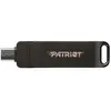 Patriot Rage R550 (64 Go, USB-A, USB-C), Clé USB, Noir